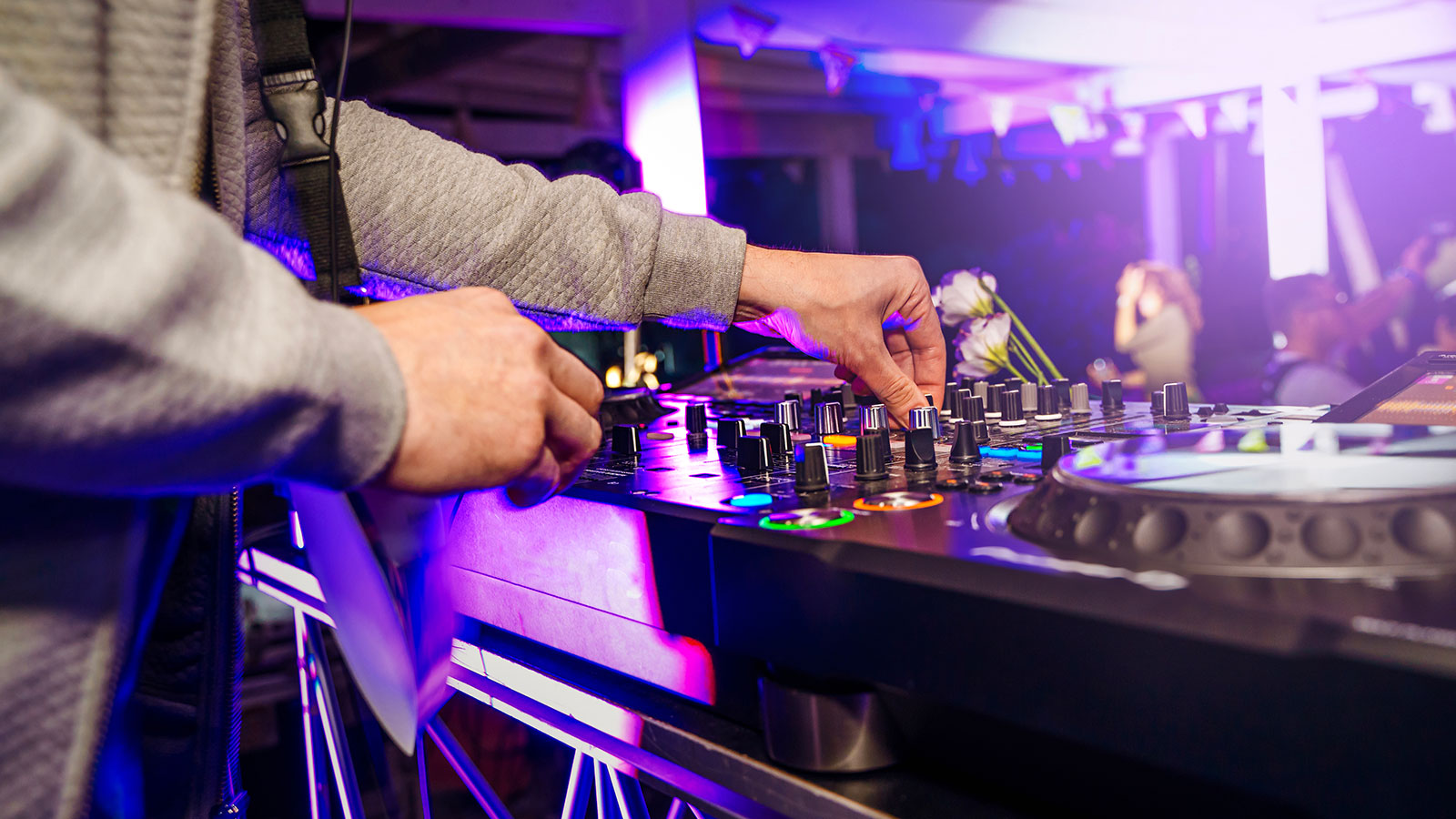 Mix live en club